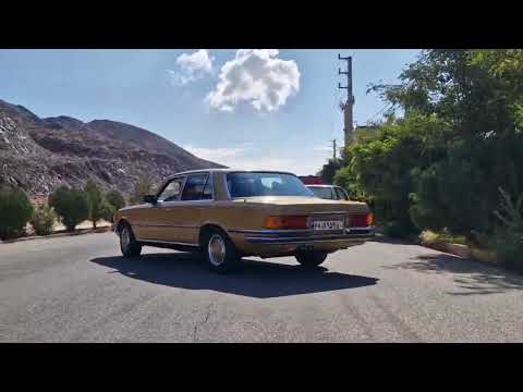 Mercedes-Benz W116 280S exhaust note and acceleration