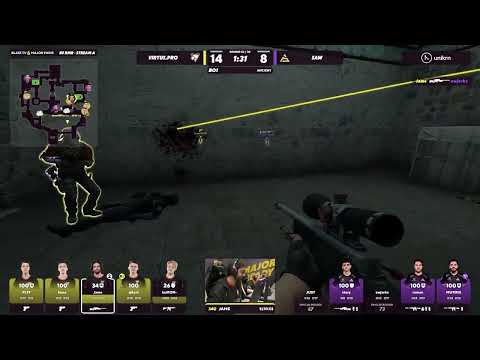 Jame agressive AWP vs SAW @ Blast Paris Major RMR 2023