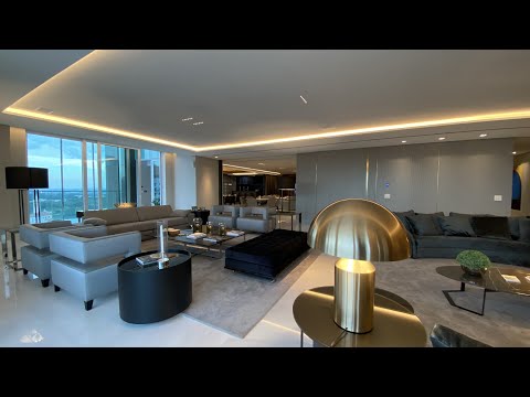 THE MOST LUXURIOUS APARTMENT IN BRAZIL! ONE OF THE MOST LUXURIOUS IN THE WORLD! IN CURITIBA PALAZ...