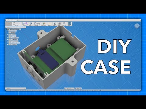 Designing and 3D Printing with Fusion 360 - A case for custom electronics