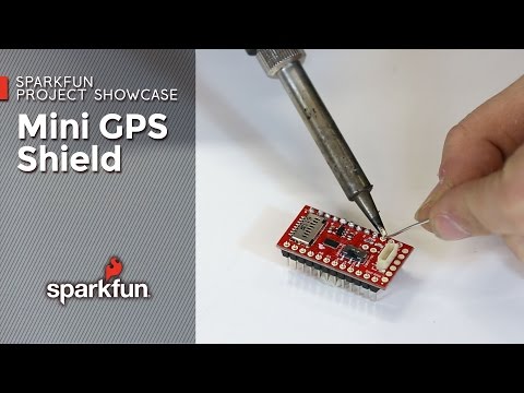 Mini gps shield for arduino