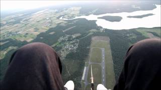 preview picture of video 'Paratlonią nad Borskiem (tandem) - 21.07.2012r.'