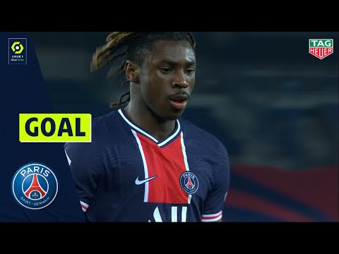 Goal Bioty Moise KEAN (11' - PARIS SAINT-GERMAIN) PARIS SAINT-GERMAIN - STADE RENNAIS FC (3-0) 20/21