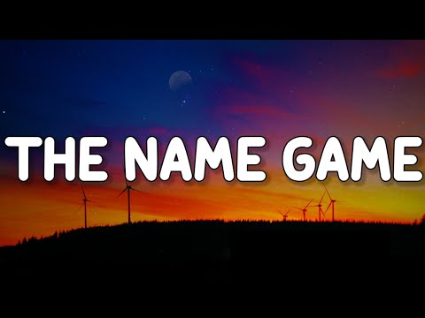 Jassice Lange - The Name Game (Lyrics) | "the name game judy judy baboody banana fanna"