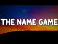 Jassice Lange - The Name Game (Lyrics) | "the name game judy judy baboody banana fanna"