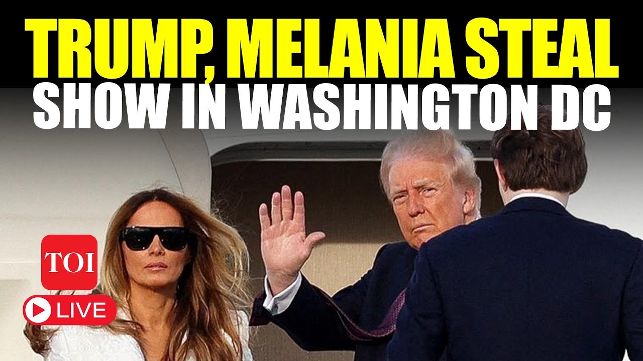 Trump Inauguration LIVE: Trump, Melania Make Blockbuster Entry Into DC For Oath Event | Watch