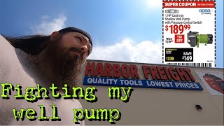 HARBOR FREIGHT WELL PUMP (jet pump)
