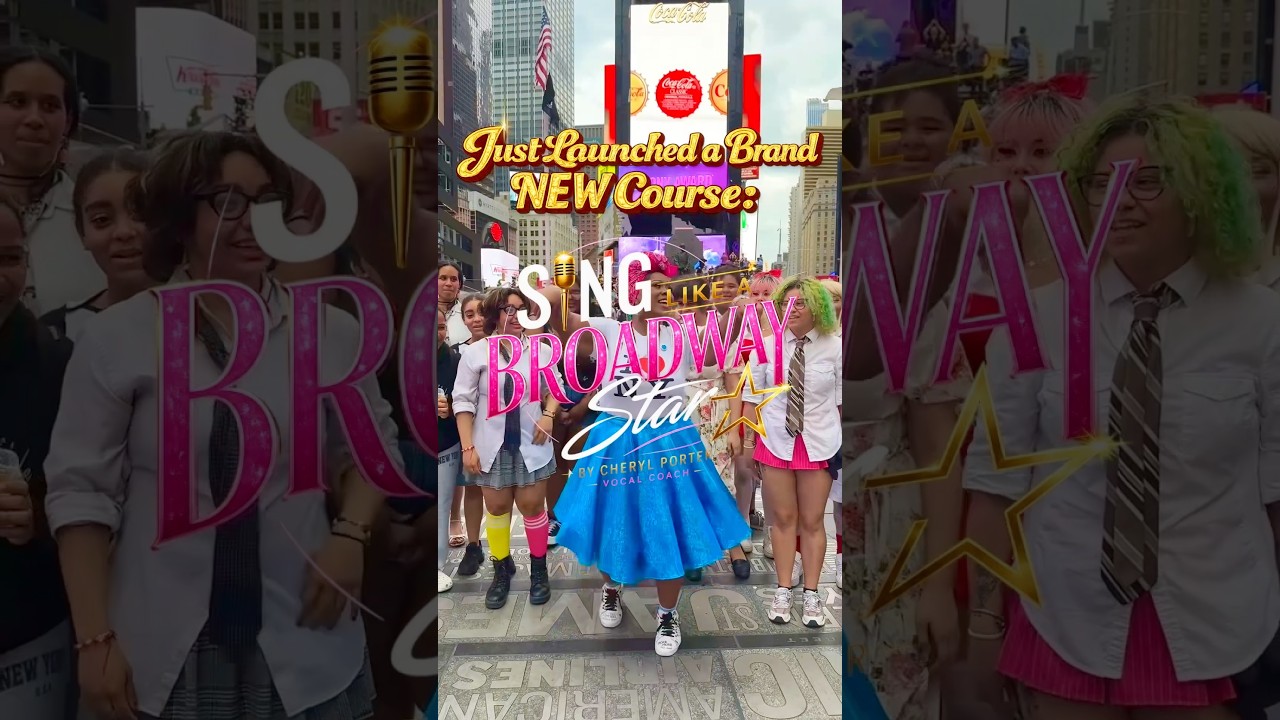 SING Like A BROADWAY STAR Today w/ Vocal Coach!!🎭🤩🎶