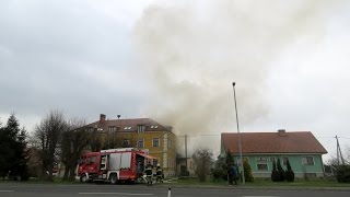 Požar gasilsko-vaškega doma v Vučji vasi