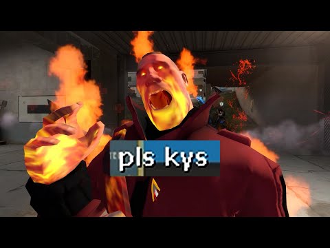 TF2 Battle on Snakewater Ends with Mean Words :(