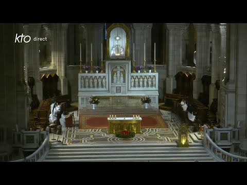 Prière du Milieu du Jour du 19 décembre 2023 au Sacré-Coeur de Montmartre