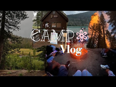 🏕 camp vlog | xc training, exploring new places, roasting marshmallow’s, etc.