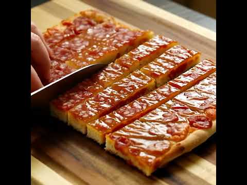 Perfect Pizza Slice ASMR 🍕 | Satisfying Cutting Sounds #shorts #asmr