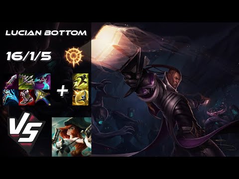 BOTTOM Lucian vs Miss Fortune - NA Challenger Patch 25.S1.8