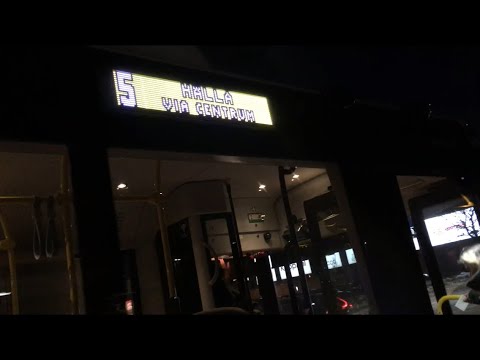 Bus ride line 5 from Kungsängsgatan to Hälla.