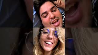 Directo de Miriam Rodríguez y Brays Efe *Miriam canta un trozo de su canción Conmigo Suficiente*