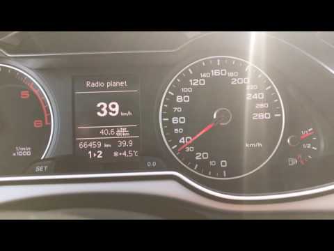 Audi A4 2.0 TDI 177Ps B8 K8 Bj.2013 Beschleunigung