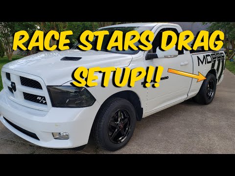 RACE STARS DRAG SETUP ON NITROUS POWERED RAM R/T