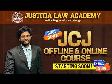 Justitia Law Academy Hyderabad Video 1