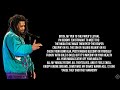 J. Cole - 9 5 . s o u t h (Lyrics)