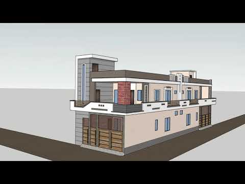 2700 Sq.ft East and south Face Home Design |2 Portion Simple House Plan | 2 Floor Home Idea's.