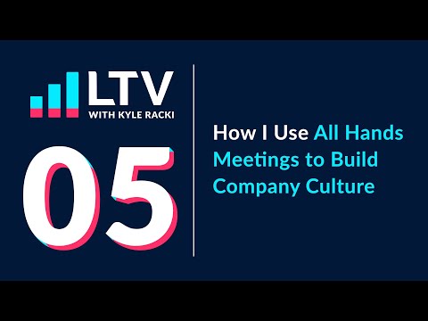 How I Use All-Hands Meetings to Build Company Culture | EP 05
