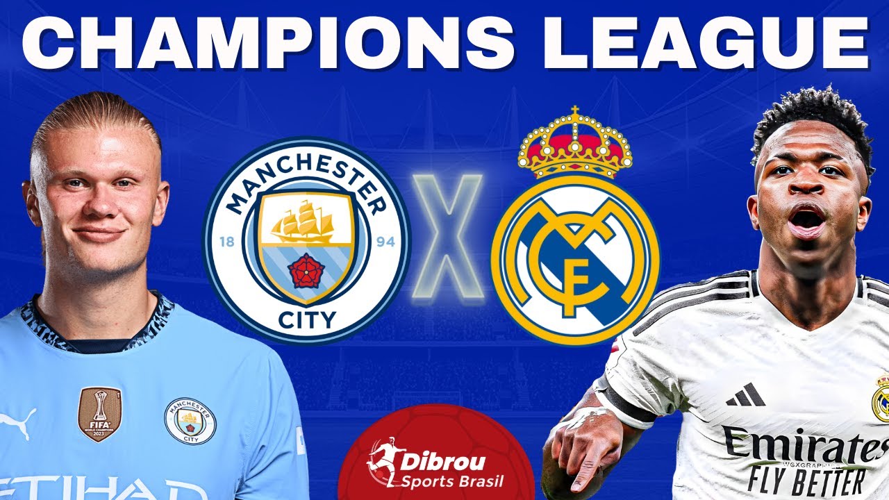 MANCHESTER CITY X REAL MADRID AO VIVO CHAMPIONS LEAGUE DIRETO DO ESTÁDIO | PLAYOFF IDA - NARRAÇÃO