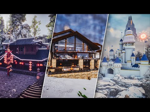 I Organized a Winter Build Challenge in ARK: Survival Ascended!