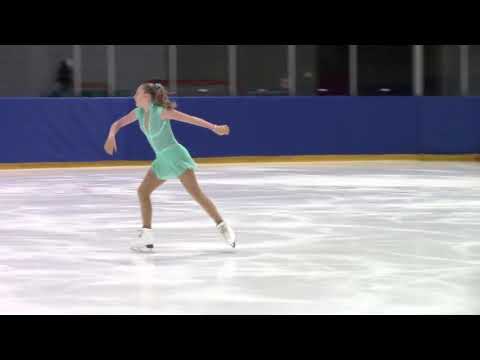 Tallink Hotels Cup 2019 International Co Advanced Novice girls  FS 5 Elina NOGU EST