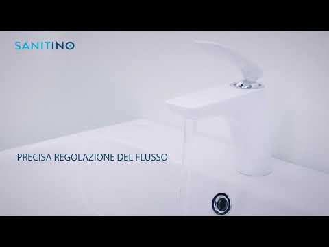 Kludi Balance - Miscelatore monocomando per lavabo, bianco/cromato 520269175