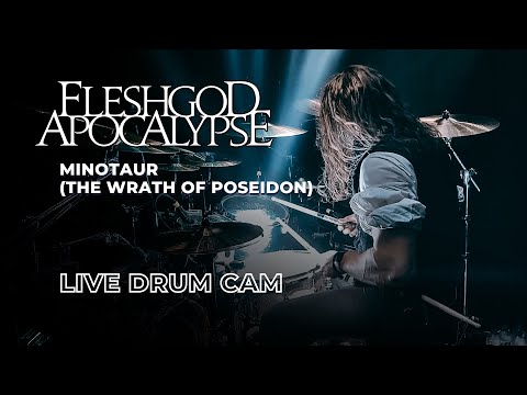Eugene Ryabchenko - Fleshgod Apocalypse - Minotaur (The Wrath of Poseidon) (live drum cam)