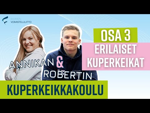 Kokeile näitä kuperkeikkoja! Kuperkeikkakoulu osa 3: Erilaiset kuperkeikat