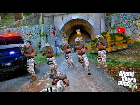 POLİS ÖZEL HAREKAT TÜRK TANKINI KURTARMA OPERASYONU! - GTA 5