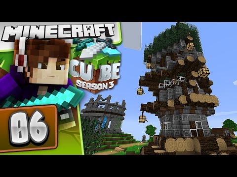 Minecraft: Cube³ - Episode 6 - NEW SECRET BASE!