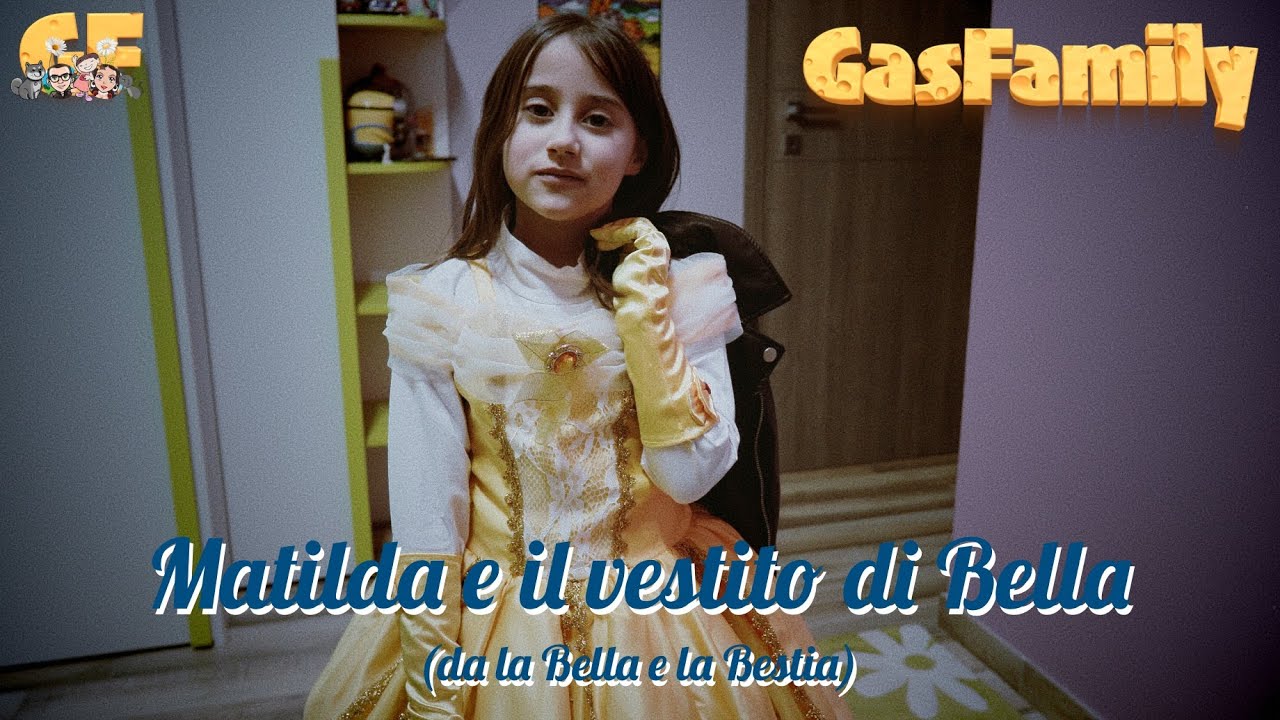 Matilda e il vestito di Bella da la Bella e la Bestia