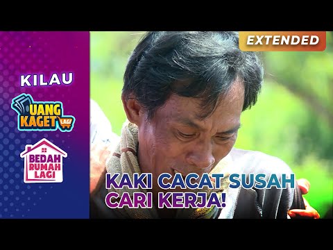 PERNAH KECELAKAAN! Kaki Pak Haerudin Cacat! | KILAU UANG KAGET & BEDAH RUMAH | PART 1/8