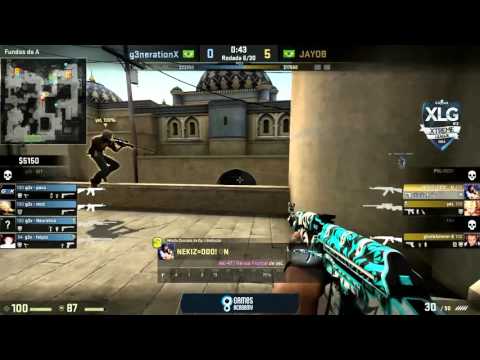XLG #3 de CS:GO - Grande Final: Jayob vs G3nerationX - Jogo 1