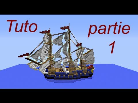 comment construire bateau minecraft