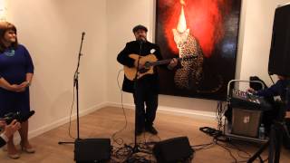 Raul Malo sings Blu Bayou at a Lynda Jones for Jud