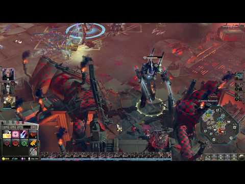 Warhammer 40k  Dawn of War 3 - Eldar vs Space Marines, Hard AI