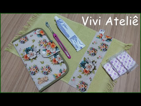 Kit Higiene Bucal Vivi | Passo a Passo | Vivi Ateliê