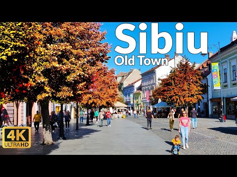 Sibiu in Autumn — 4K Ultra HD