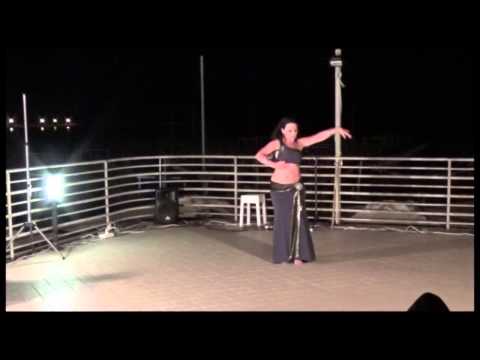 Barbara Giannantoni perform in Hafla at the Sunset Viareggio 2014