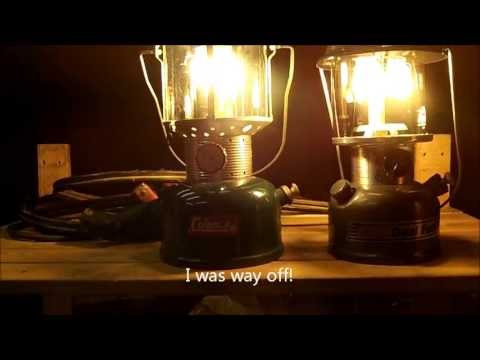 Coleman Lanterns The Old vs The New