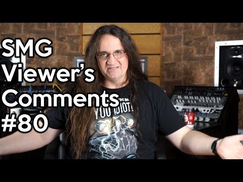 SMG Viewer's Comments #80 - Mobile Recording, Free Plugins, and Pantera!