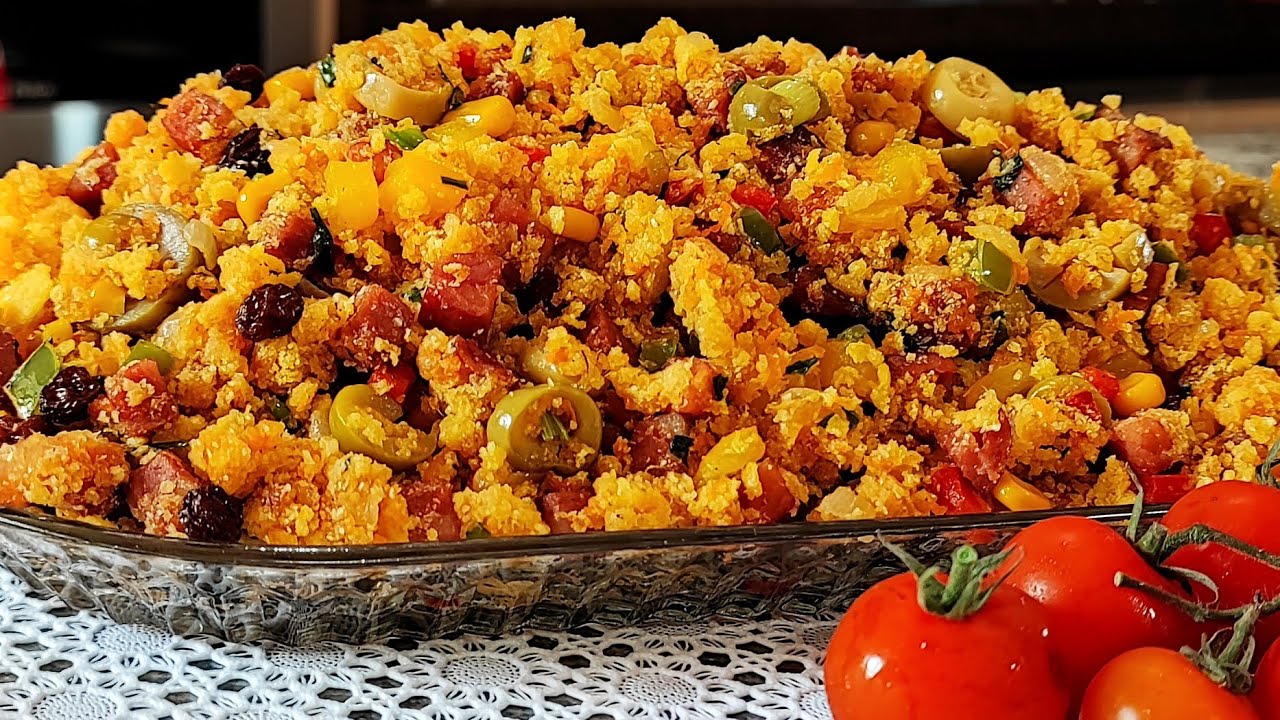 Chegou a RAINHA DAS FAROFAS fica ÚMIDA,COLORIDA e SABOROSA