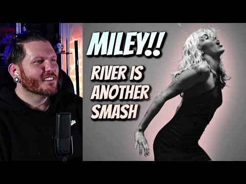 First time hearing MILEY CYRUS River REACTION | The perfect follow up to Flowers?