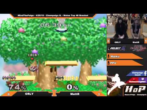 [End the Paign] ORLY (Falcon) vs. Matt R (Falcon ) Melee Bracket