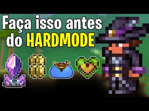 FAÇA ISSO ANTES do HARDMODE! - Terraria 1.4x