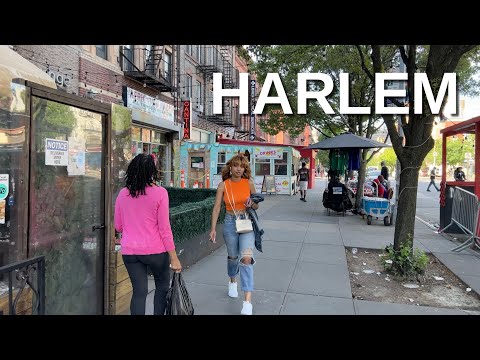 NEW YORK CITY Walking Tour [4K] - HARLEM